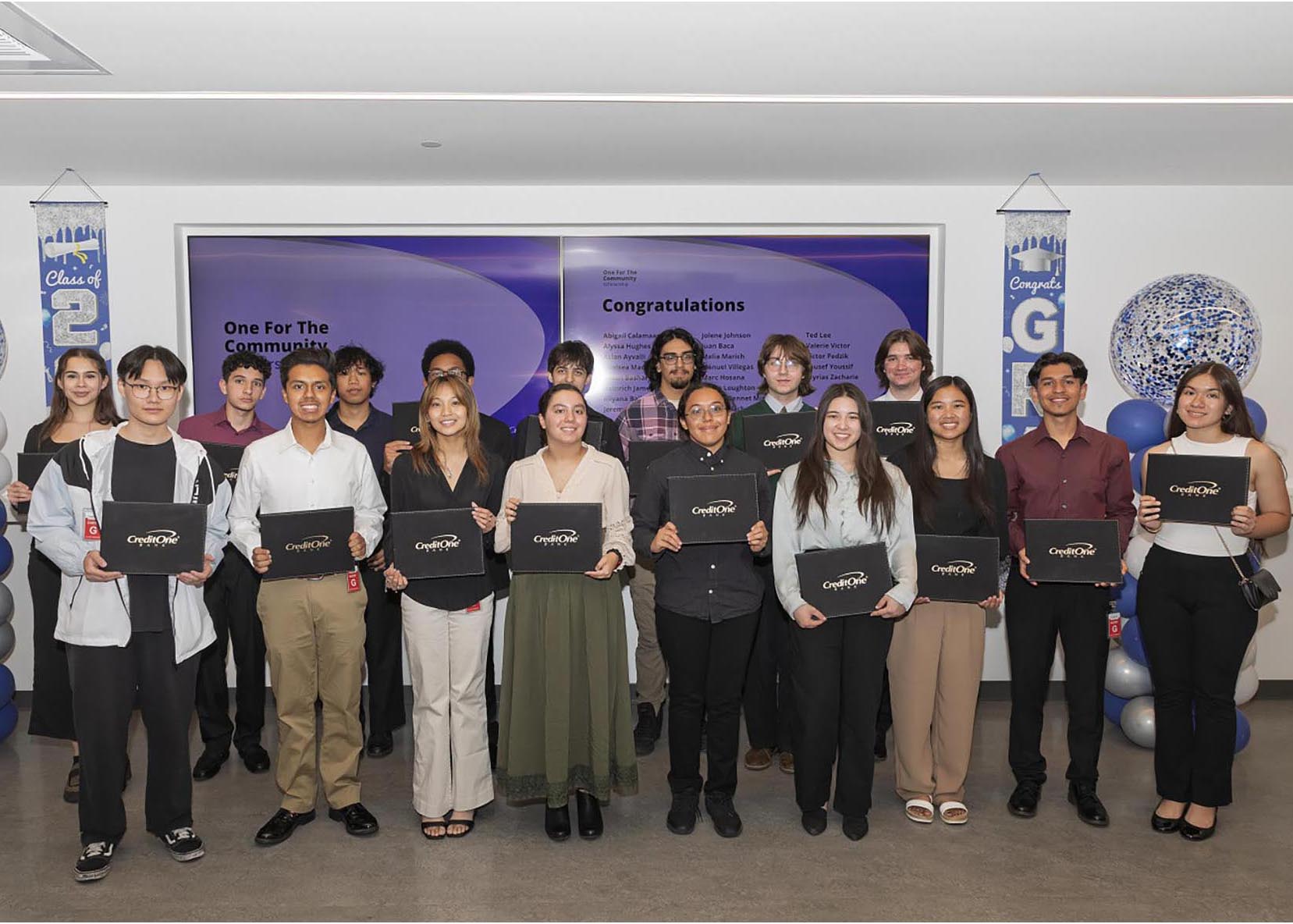 2025 One For The Community Scholarship Recipients 