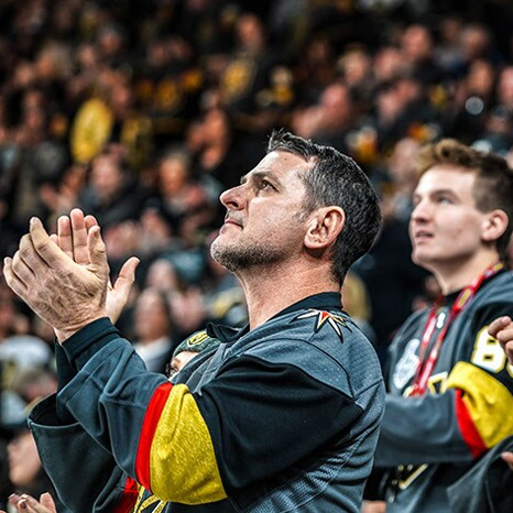 Vegas Golden Knights Fans Clapping